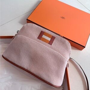 HERMES BOLIDE CASAQUE Cosmetic case, MINI MODEL